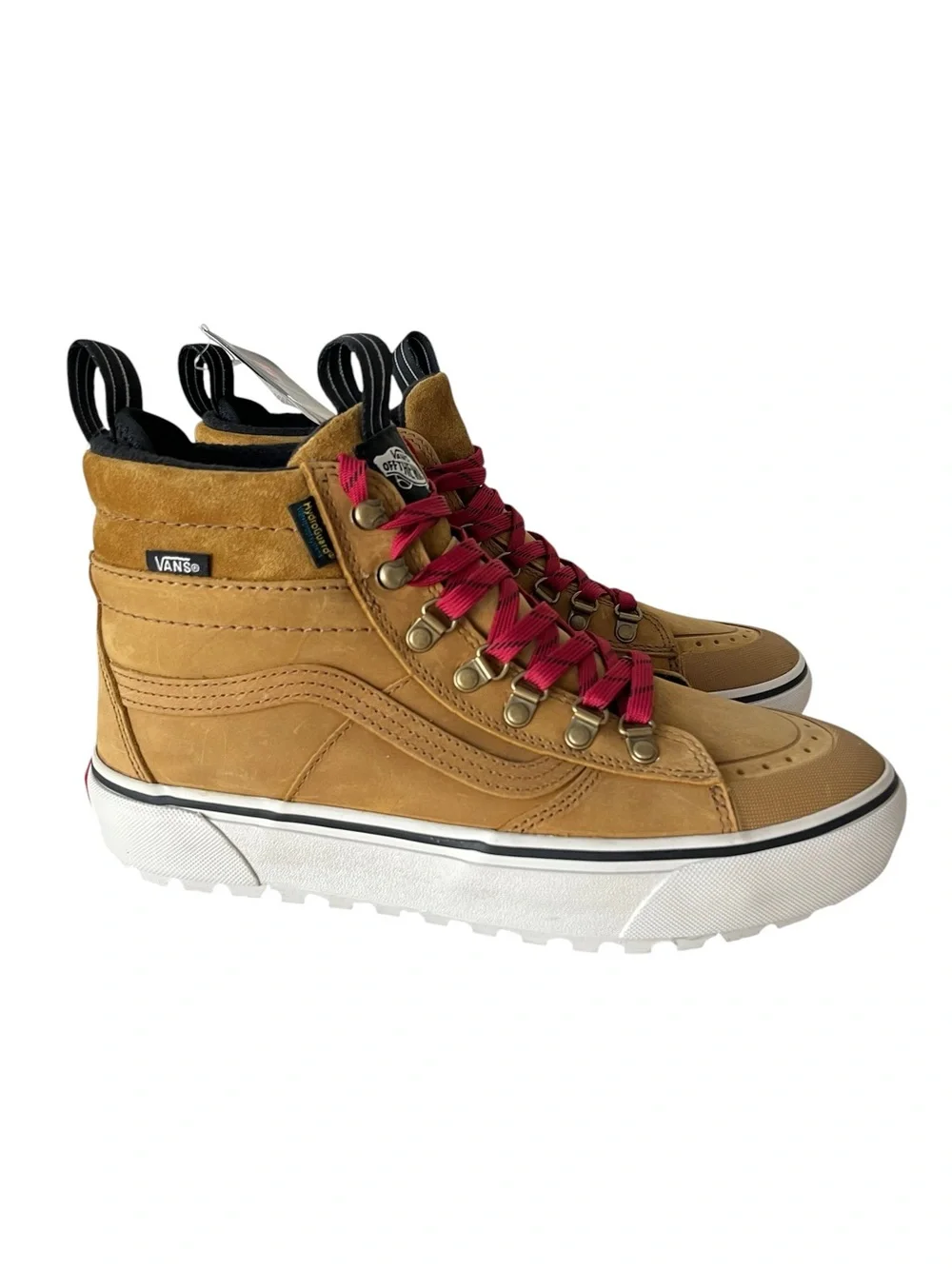 Vans MTE waterproof leather sneakers camel insulated for cold NEW 9.5